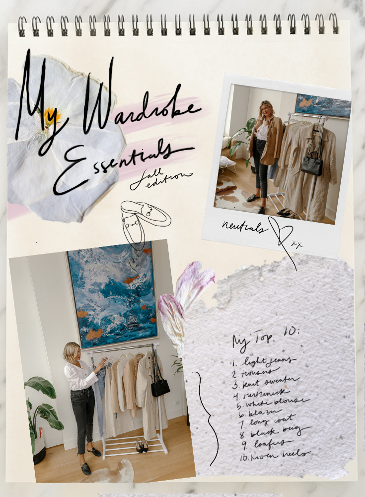 My 10 Fall Wardrobe Essentials